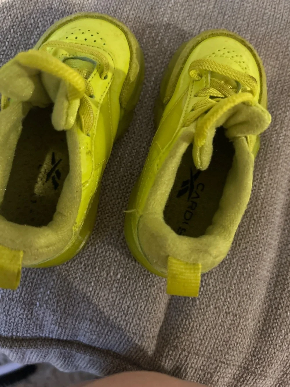 Cardi x Reebok toddler 5c sneakers